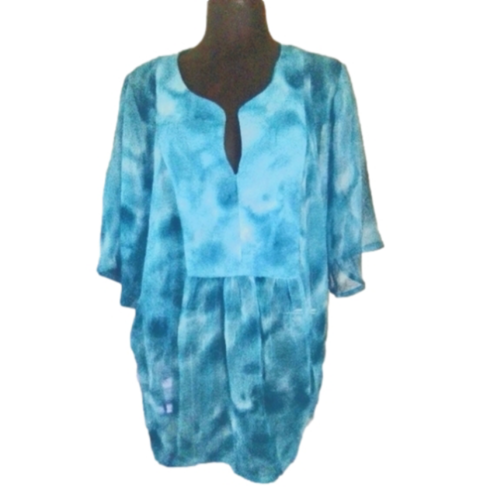 TIE-DYE Beach cover-up